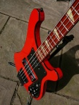 Rickenbacker 4003 red - front angle