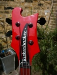 Rickenbacker 4003 red - front headstock
